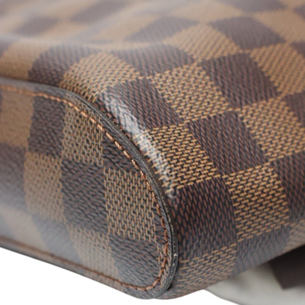 LOUIS VUITTON Authentic Brown Damier Canvas Hobo Bag - Picture 7 of 12